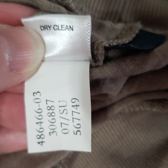 Banana Republic 100% Silk Sleeveless Faux Wrap Blouse Balloon Waist Small - Picture 13 of 15